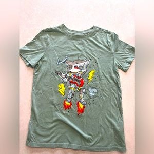 Rockstar shark tee shirt